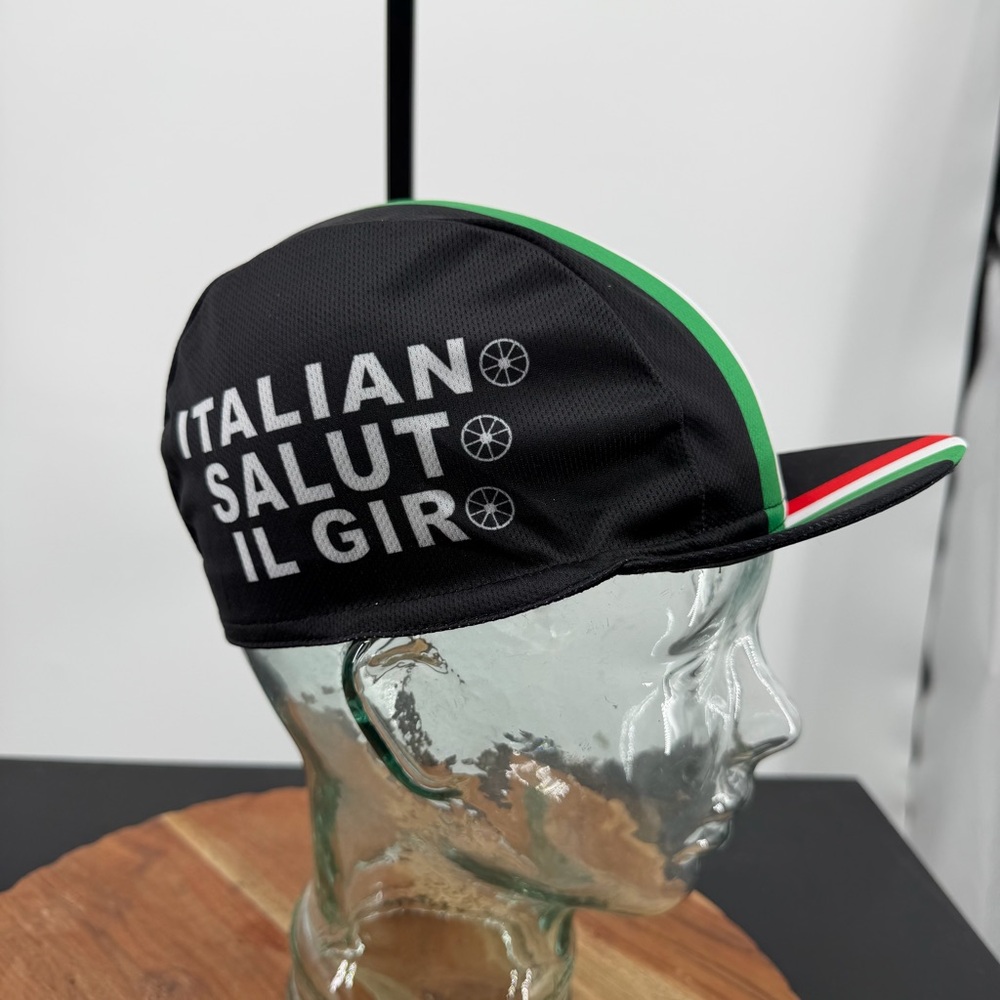 Italia‎ technical cycling cap ITALIANO SALUTO IL GIRO